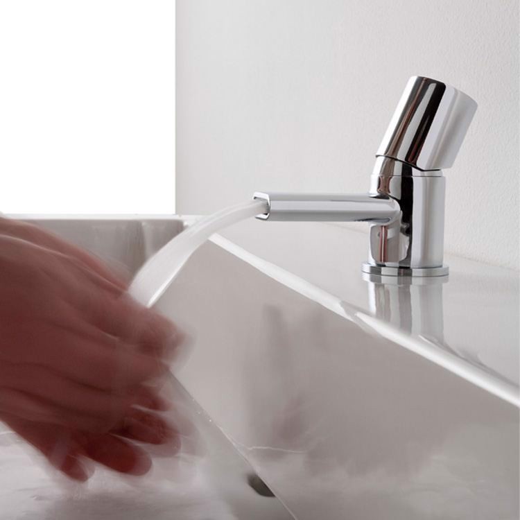 Miscelatore monocomando per lavabo H.107 mm Nanotech Treemme