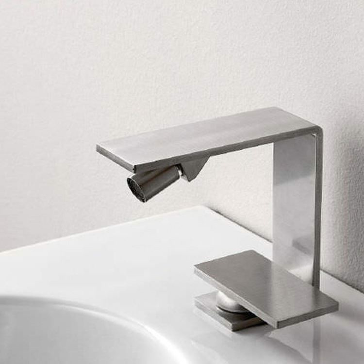 Miscelatore monocomando per bidet in acciaio inox 5mm Treemme
