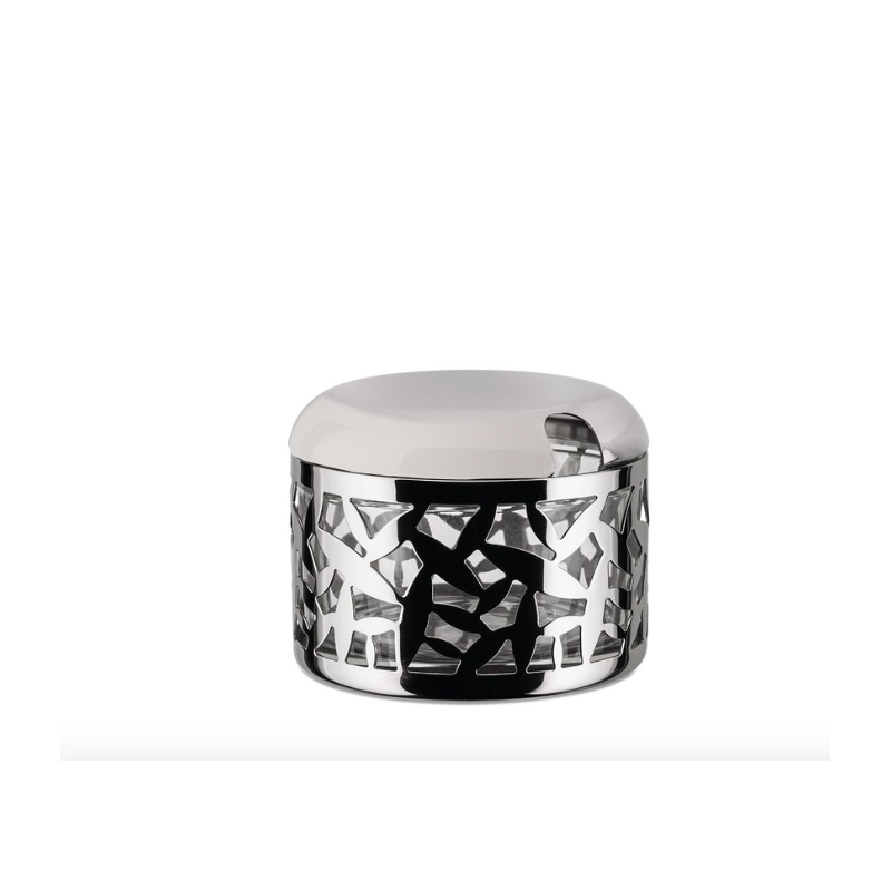 Formaggiera Alessi in acciaio Cactus