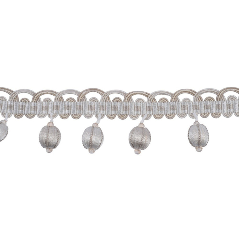 Frange perles Palais Royal 4 cm  Houlès