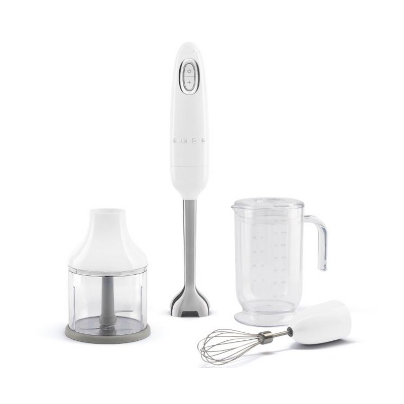 FRULLATORE AD IMMERSIONE BIANCO CON ACCESSORI SMEG