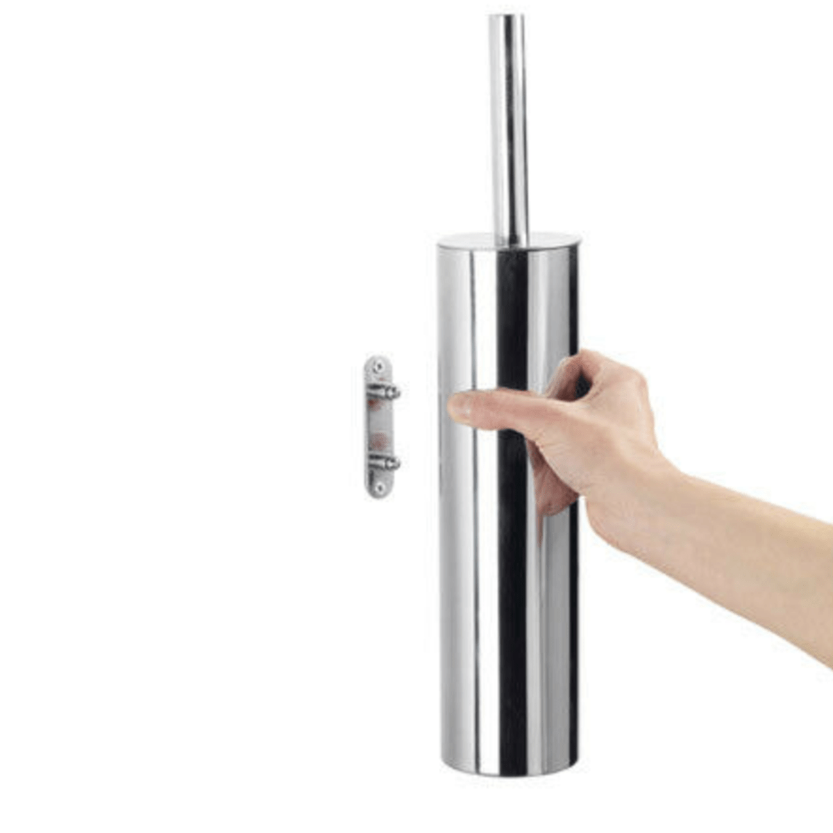 Portascopino a Parete Gedy "Edera" Cromo Lucido