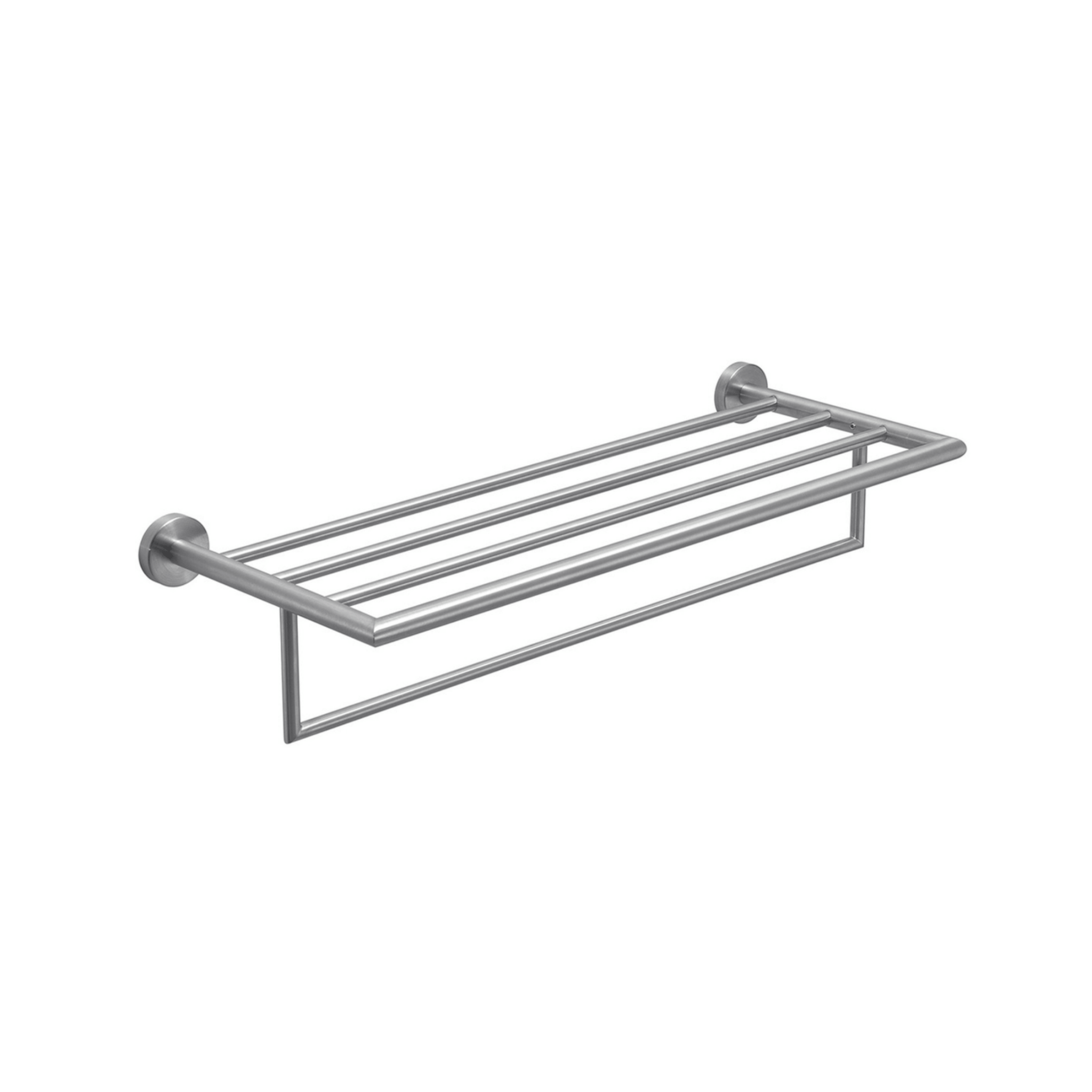 Portasalviette a Parete 63 Cm Gedy "Project" Inox Spazzolato