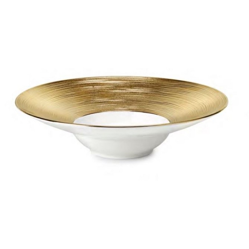 GOLDEN PASTA BOWL CM. 27.5 FADE HORECA