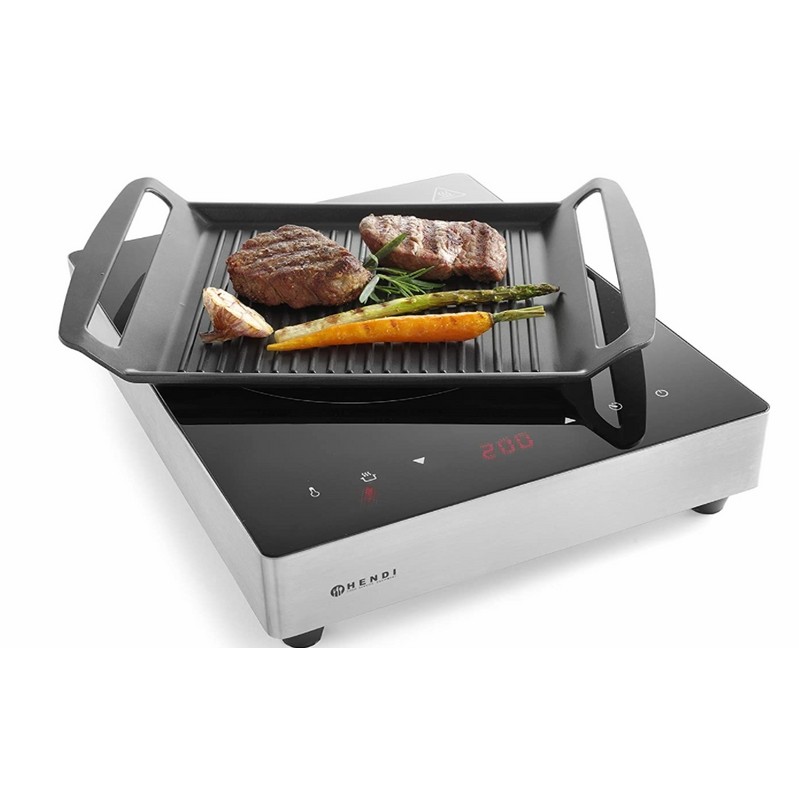 GRIGLIA PER PIASTRE AD INDUZIONE HENDI