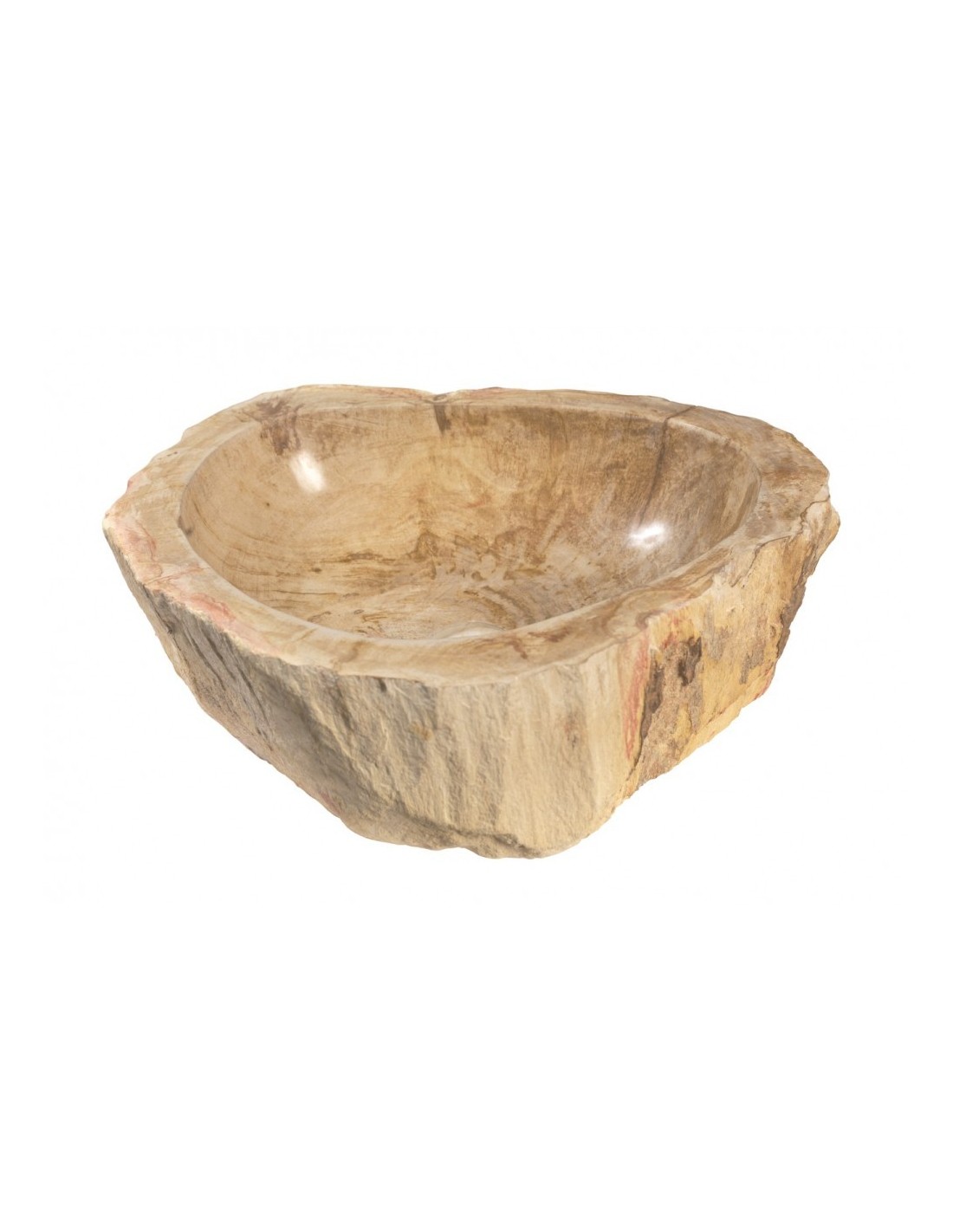 Imso ceramiche - Lavabo Fossil [Legno Fossile] Pezzo Unico - ISLAMFOSS