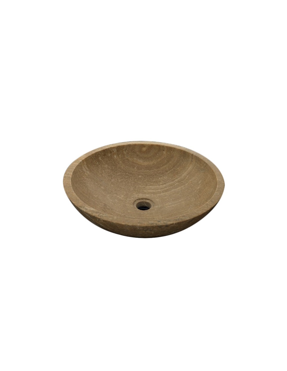 Imso ceramiche - Lavabo Tondo Sunset in onice - ISLATOSUN