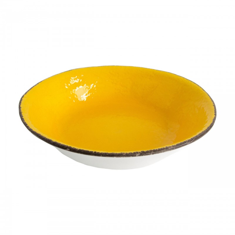 Insalatiera in ceramica colorata Arcucci preta cm 30,5