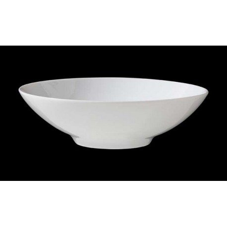 Insalatiera rotonda Ginori 1735 Venezia bianco cm 27