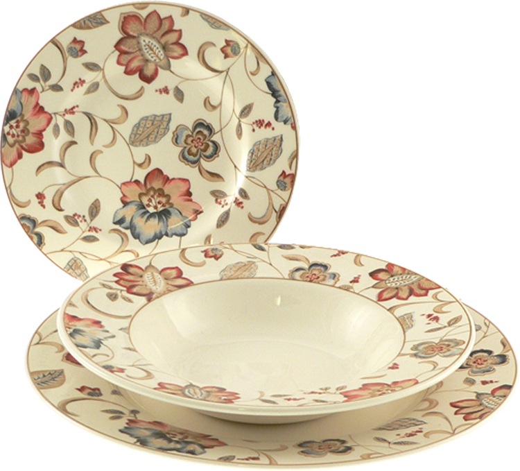 Jacobean Servizio 18 pezzi