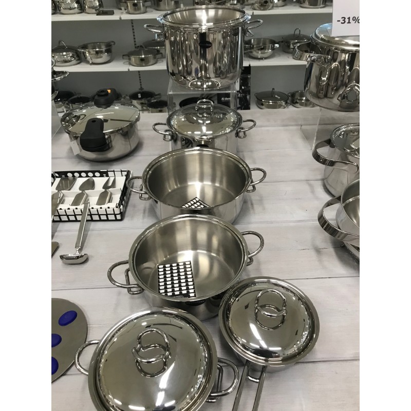 KAREN BATTERIA DI PENTOLE DA 10 PEZZI ZANI SERAFINO