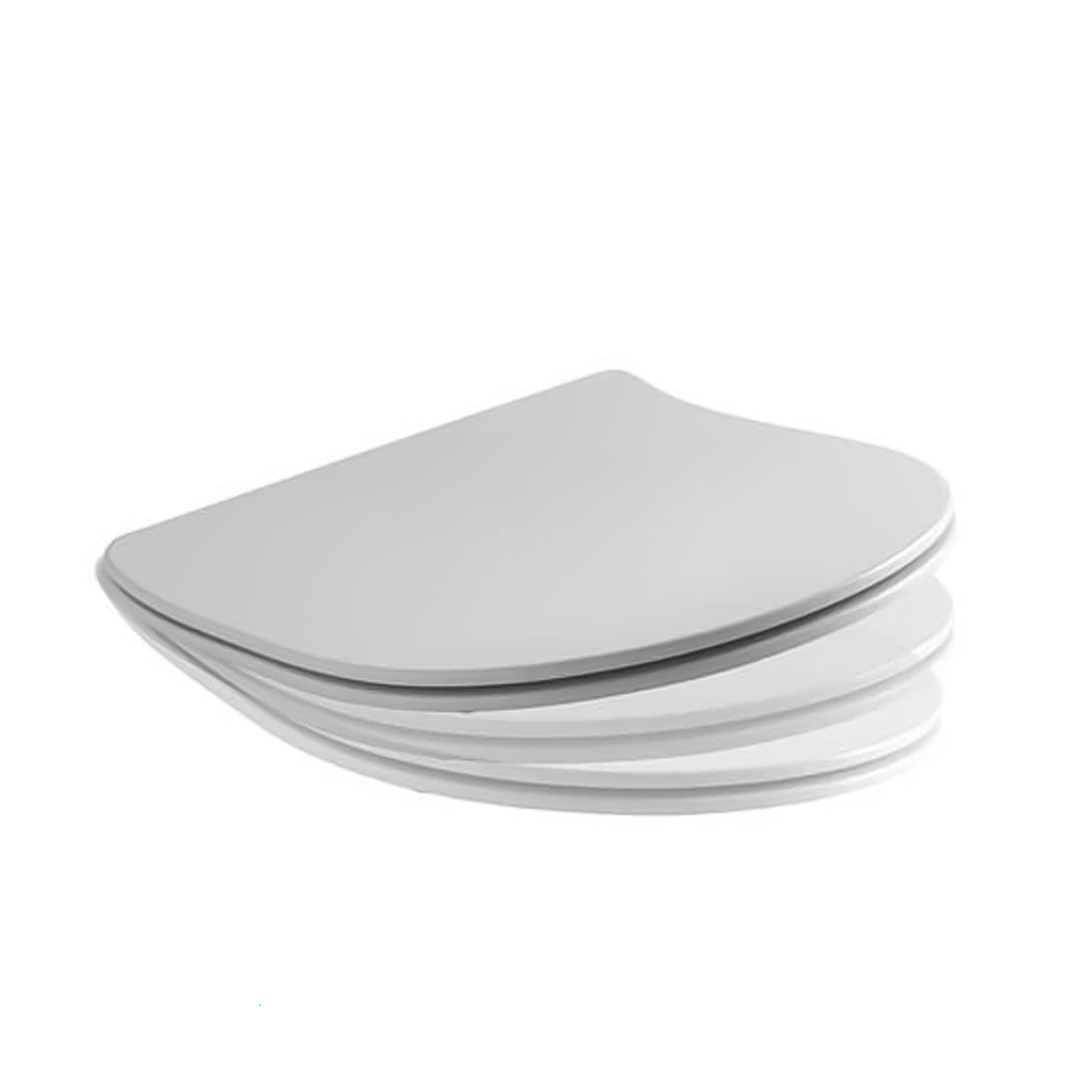 Copriwater Soft-Close Kerasan "Flo" Bianco Lucido