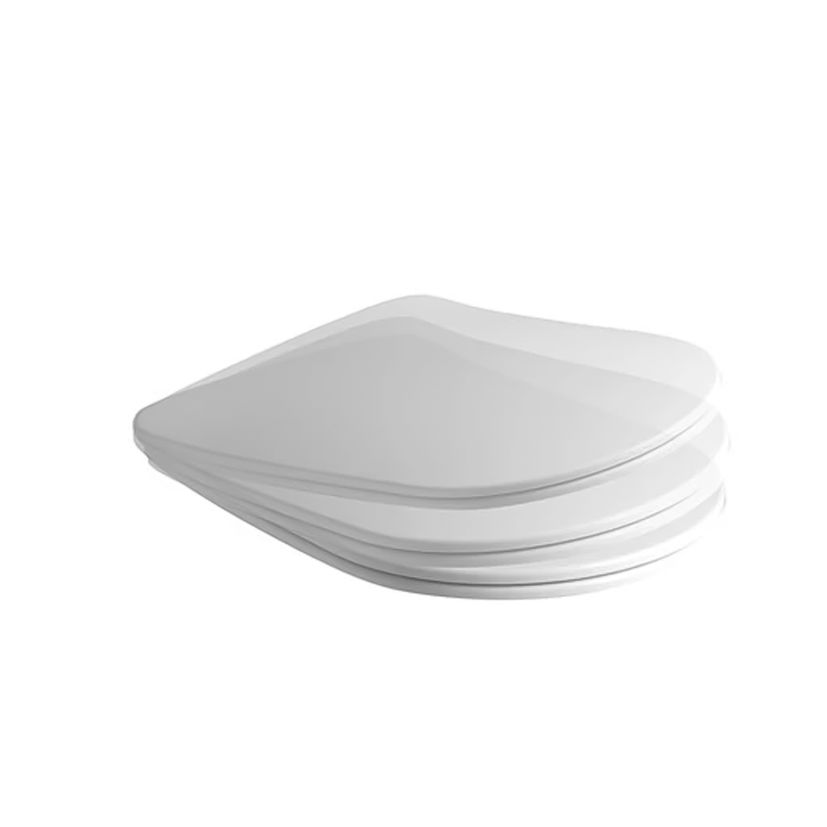 Copriwater Soft-Close Kerasan "Nolita" Bianco Lucido