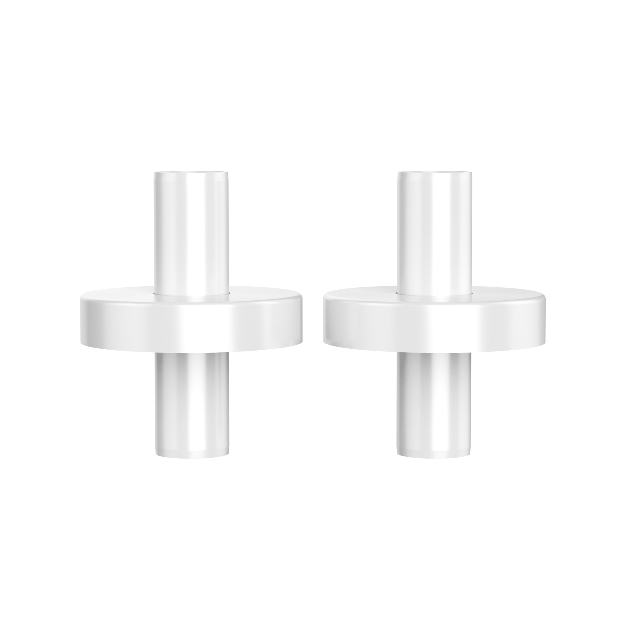 Kit Copritubo L 7 Cm Per Tubi Diametro 12 a 16 mm Feridras Bianco