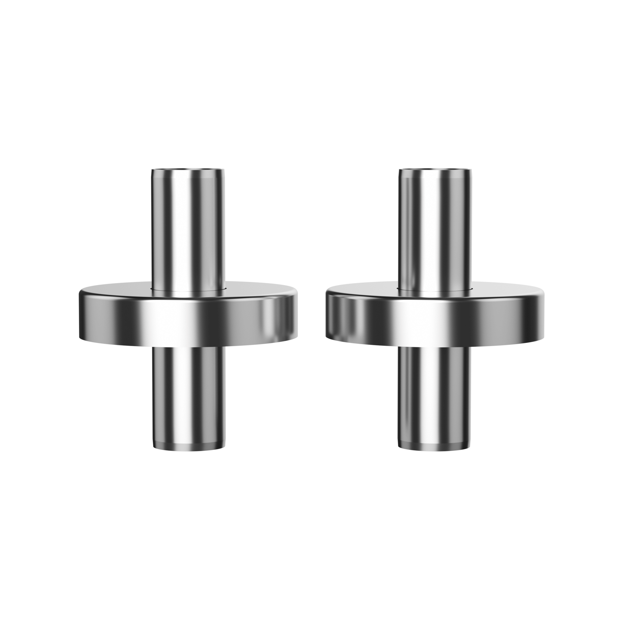 Kit Copritubo L 7 Cm Per Tubi Diametro 12 a 16 mm Feridras Cromo Lucido