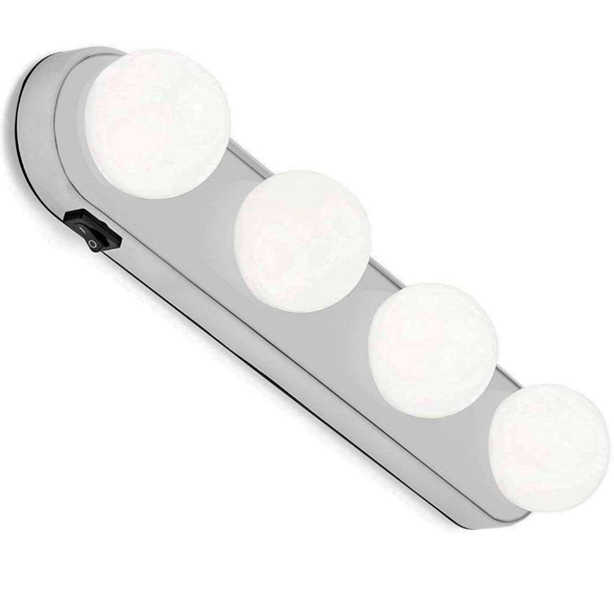 Lampada per trucco con 4 lampadine per specchio