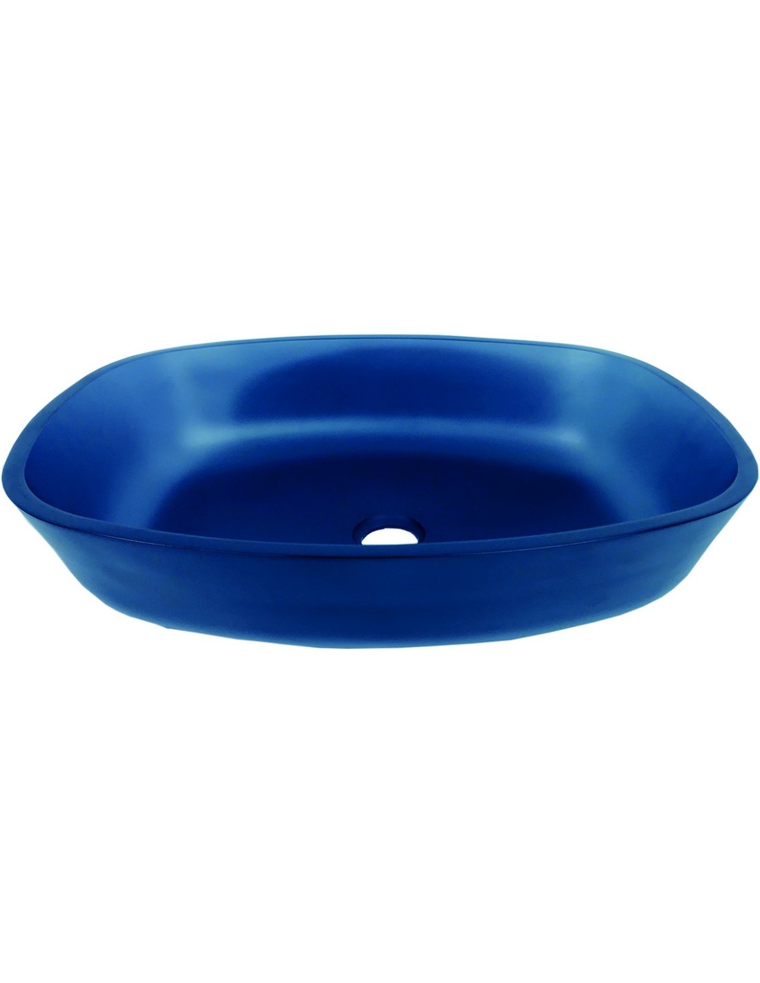 Lavabo d'appoggio catino oltremare lucido
