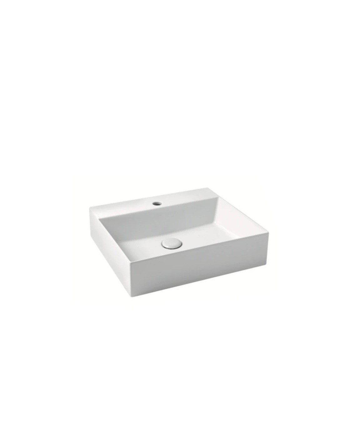 Lavabo da 60cm collezione Elegance con foro - ELLP060450QM
