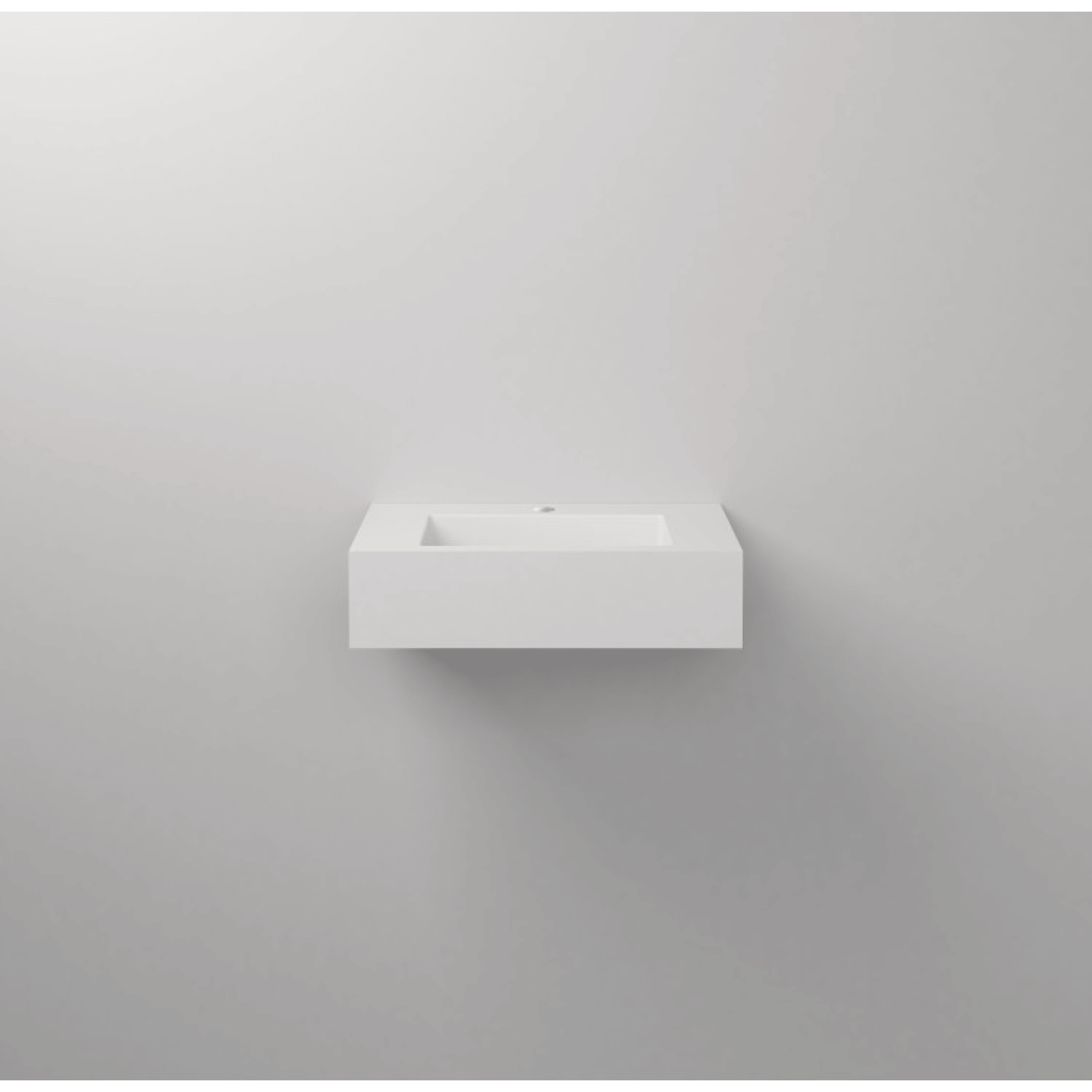Lavabo Sospeso 60,2x46,1 Cm Bianco Lucido