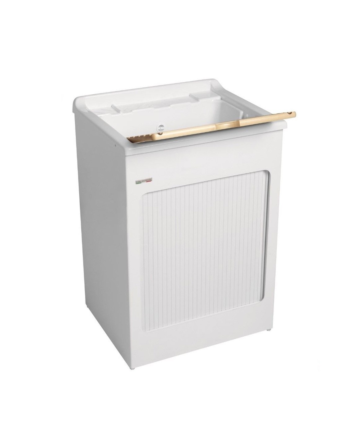 Lavatoio Colavene - Lavacril con tavola lavapanni in legno massello 60*50 - 350401