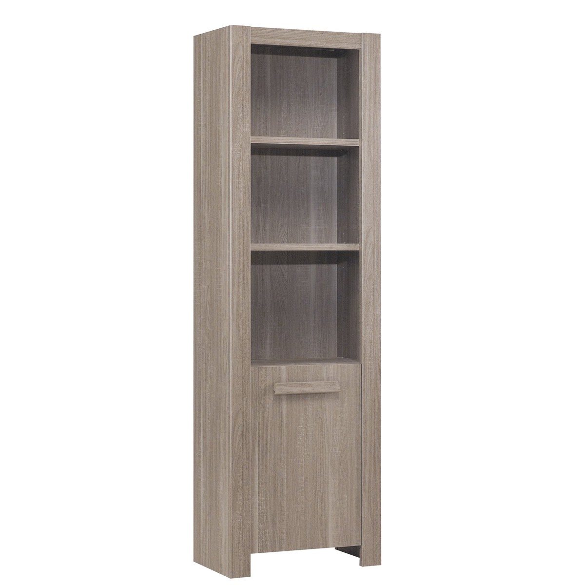 Libreria a un'anta con 3 nicchie