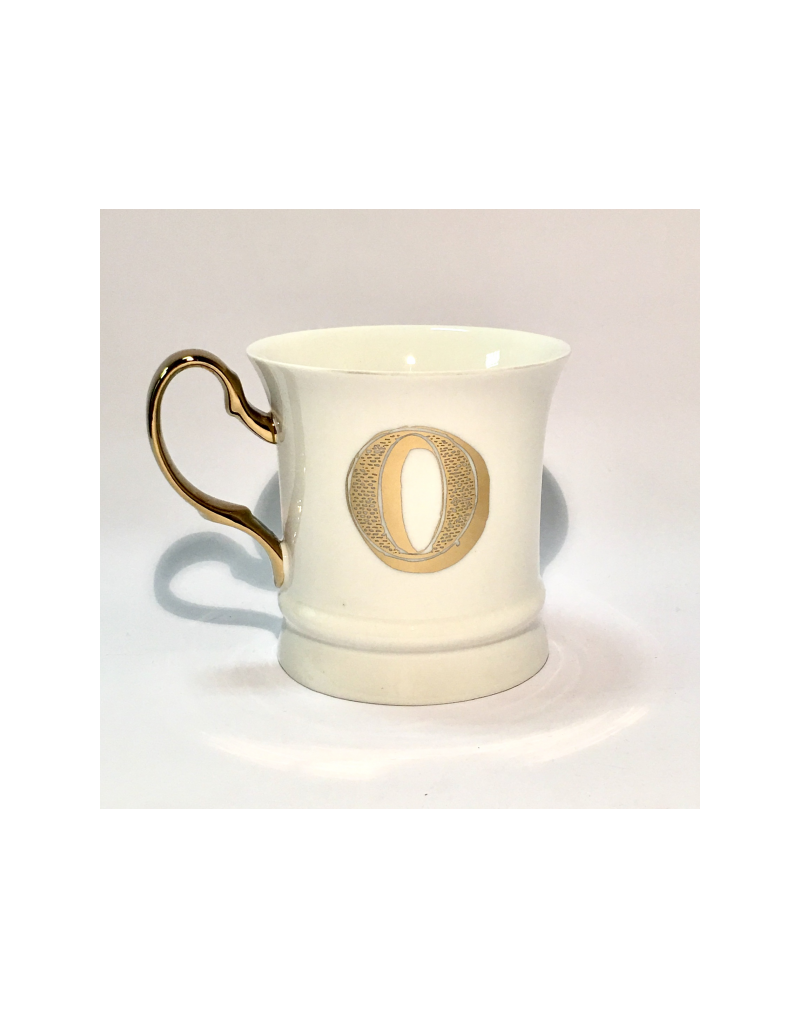 Mug lettera O gold Livellara Milano