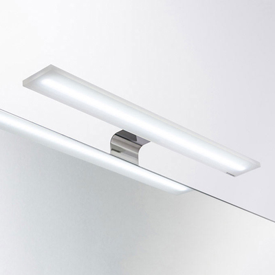 Luce led sopra specchio bagno Zeno 33 cm