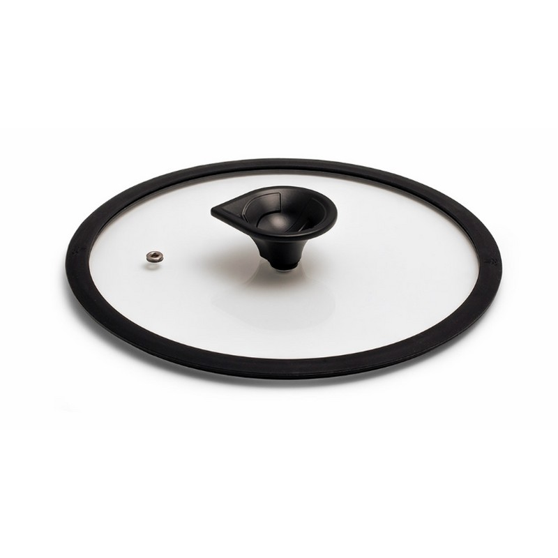 LUCHETTI COPERCHIO IN VETRO TEMPERATO 24 CM.