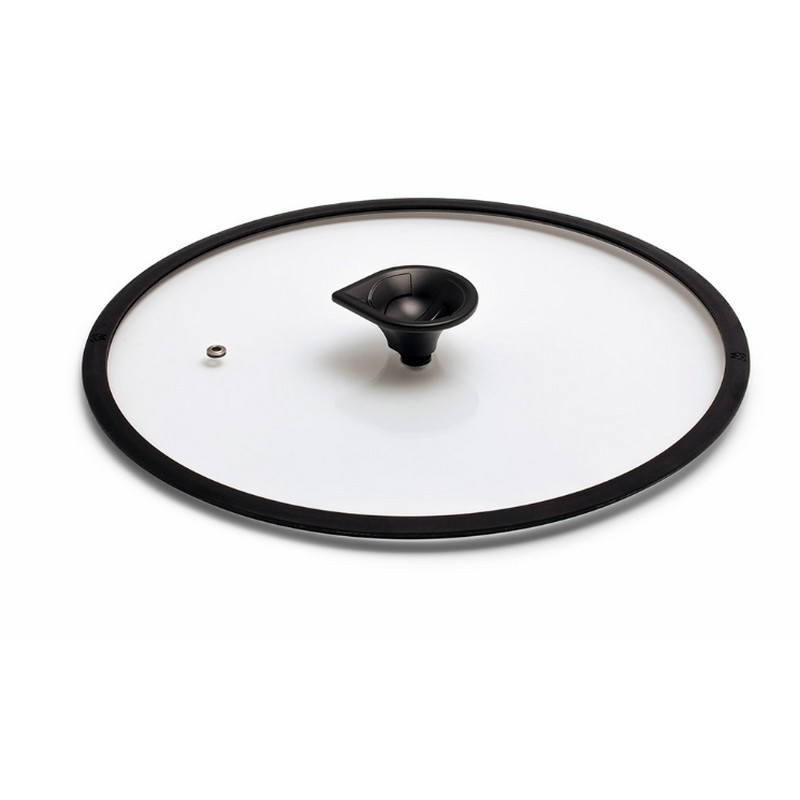 LUCHETTI COPERCHIO IN VETRO TEMPERATO 32 CM.