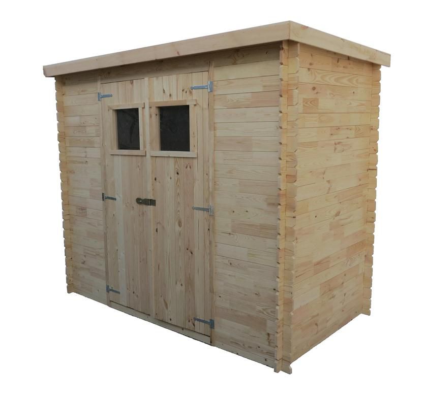 Casetta da giardino prefabbricata "Pöchlarn" - 1,30 x 2,35 m, spessore 19 mm