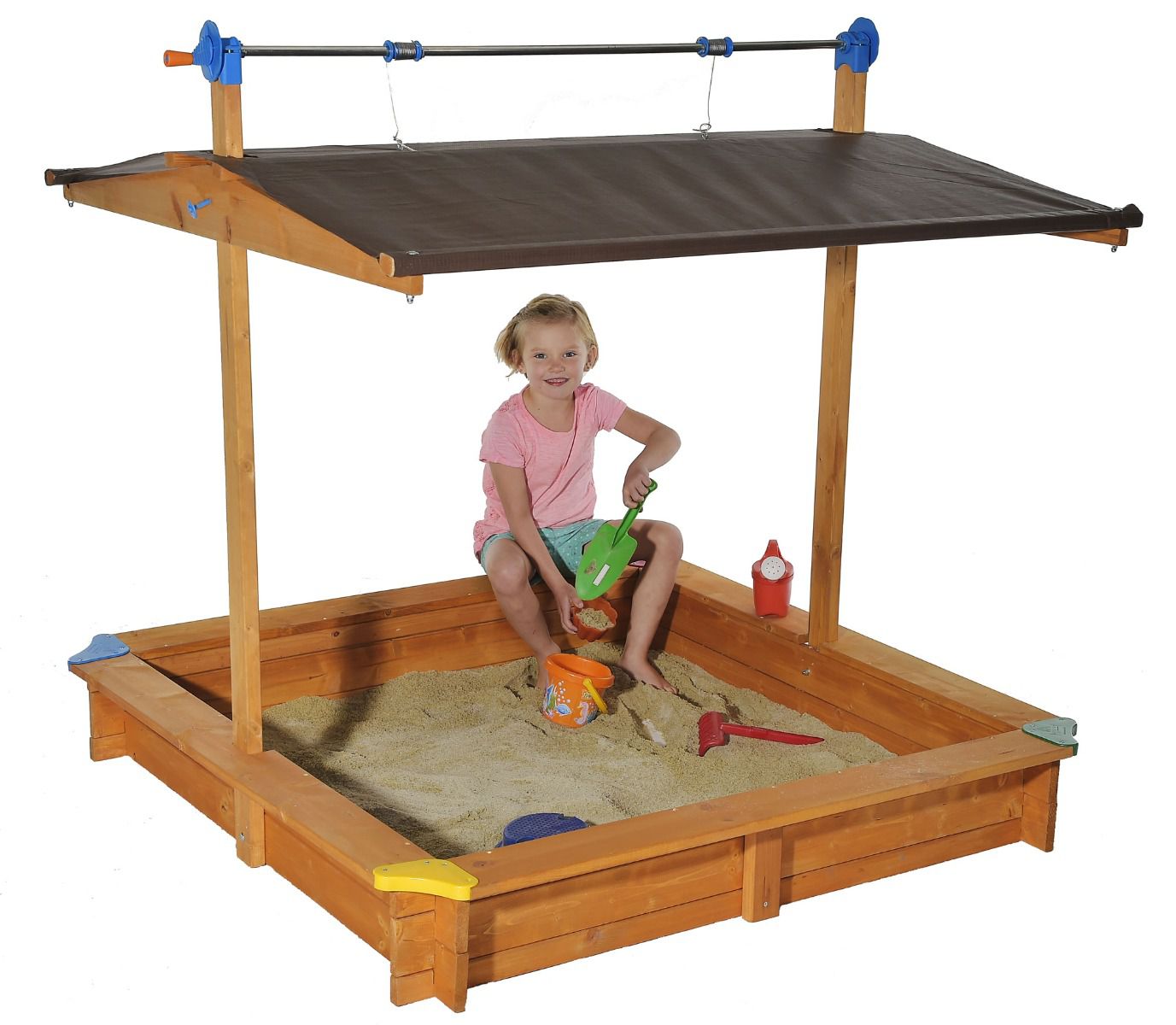 Sabbiera "Mickey" Gaspo incl. tetto regolabile in altezza