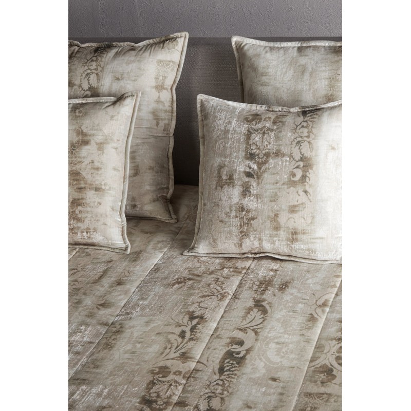 Mastro Raphael Aqua Granda quilt in velluto matrimoniale 270x270 cm