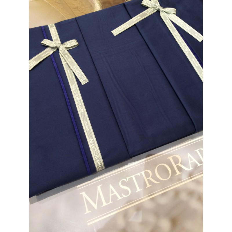 Mastro Raphael completo copripiumino Bread & Butter matrimoniale blu