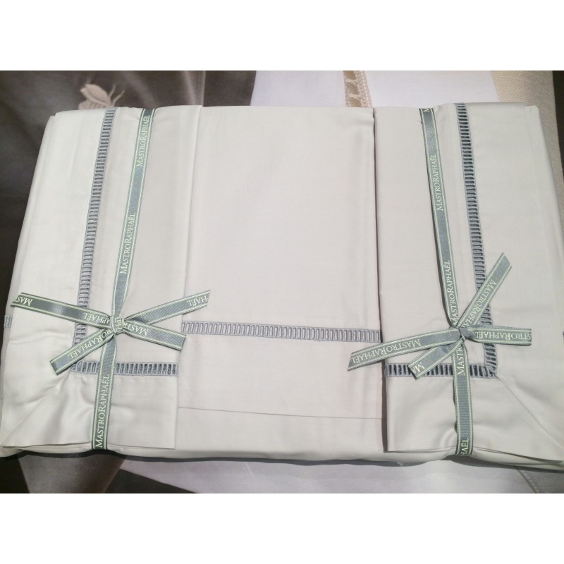 Mastro Raphael completo copripiumino matrimoniale My way grigio chiaro