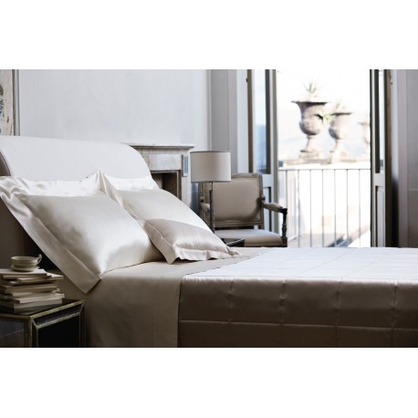 Set Lenzuola in seta Mastro Raphael angels matrimoniale avorio