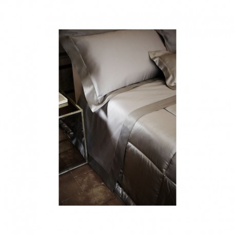 Set Lenzuola in seta Mastro Raphael angels matrimoniale grigio