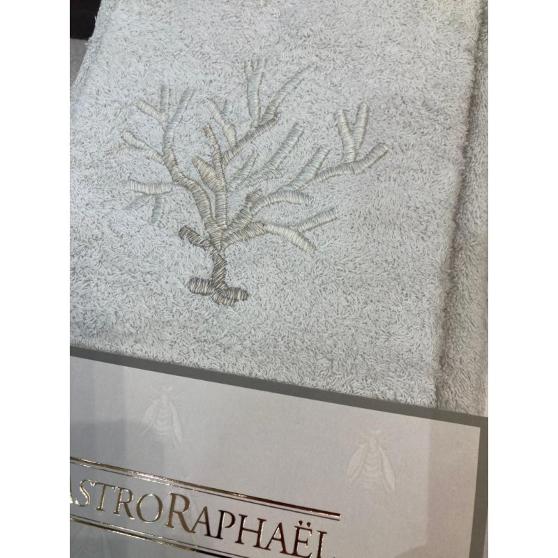 Mastro Raphael set spugna 2 pezzi Coralli melange grigio