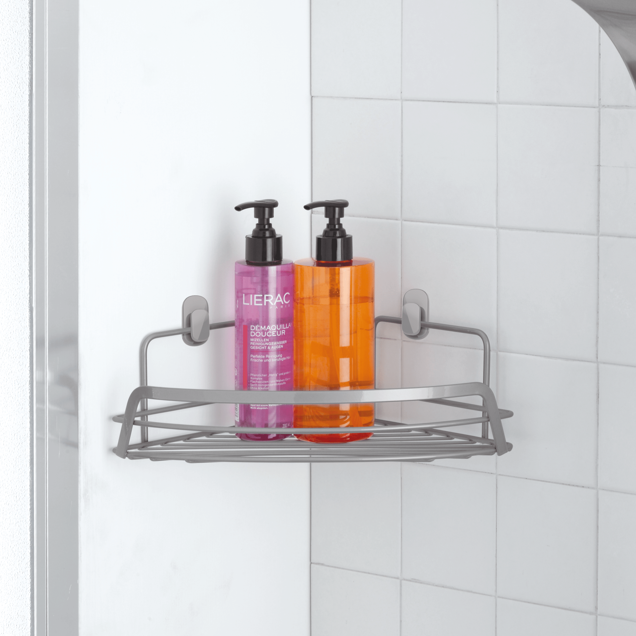 Mensola Doccia Angolare 1 Ripiano Feridras "Linda 2.0" Cromo Lucido