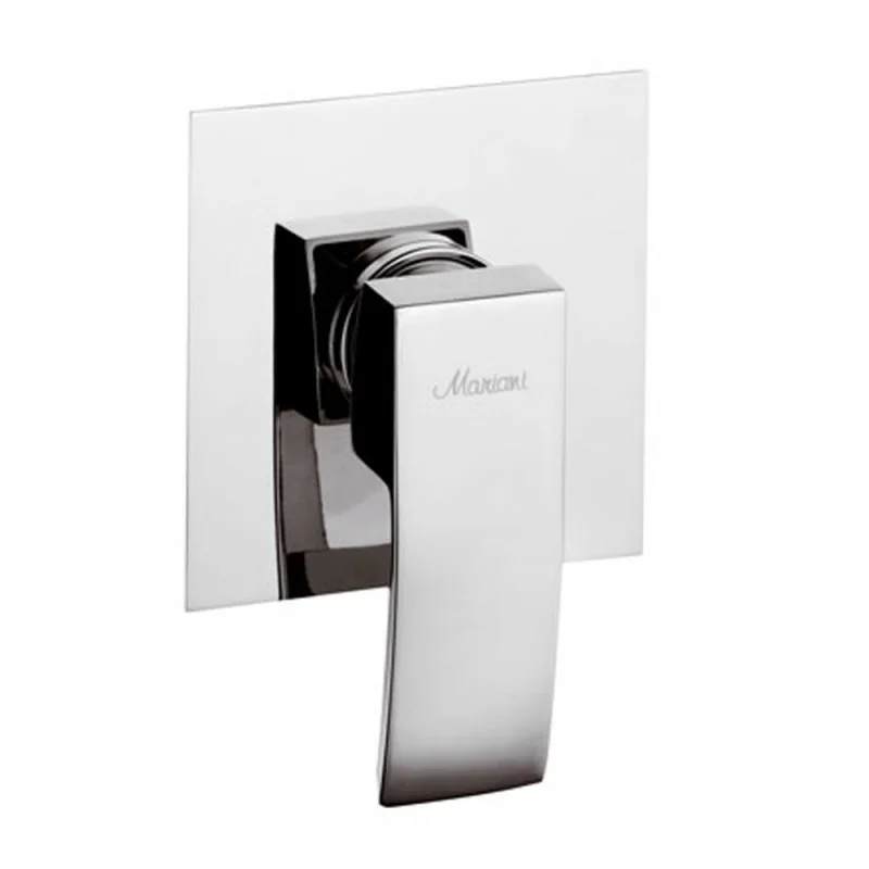 Miscelatore doccia a incasso in ottone cromato Mariani linea Marte