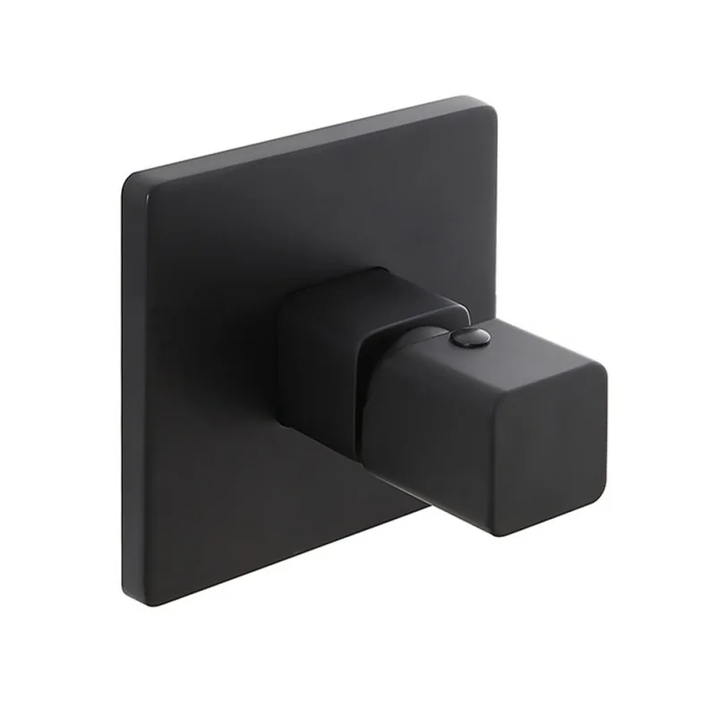 Miscelatore doccia ad incasso in ottone color nero opaco completo di corpo a muro Lotus