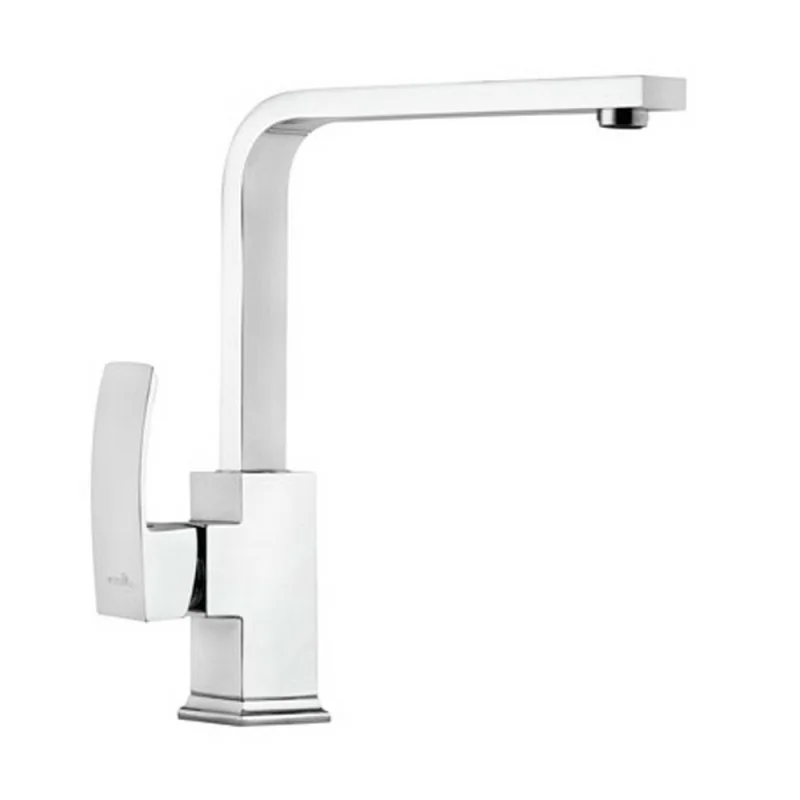 Miscelatore lavello con bocca girevole in ottone cromato Mariani linea Marte