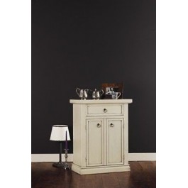 MOBILE CREDENZA PORTA TV LACCATO AVORIO ANTICATO