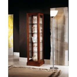 VETRINA CRISTALLIERA LEGNO MASSELLO VARI COLORI