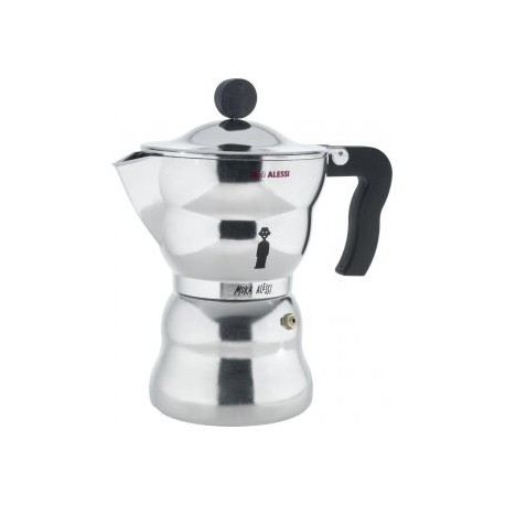 Moka Alessi in alluminio