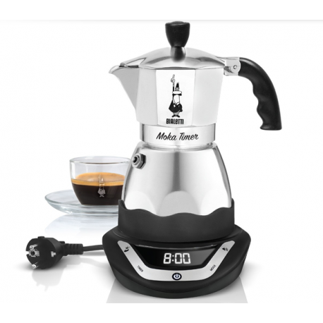 Moka elettrica Bialetti timer 3 tazze