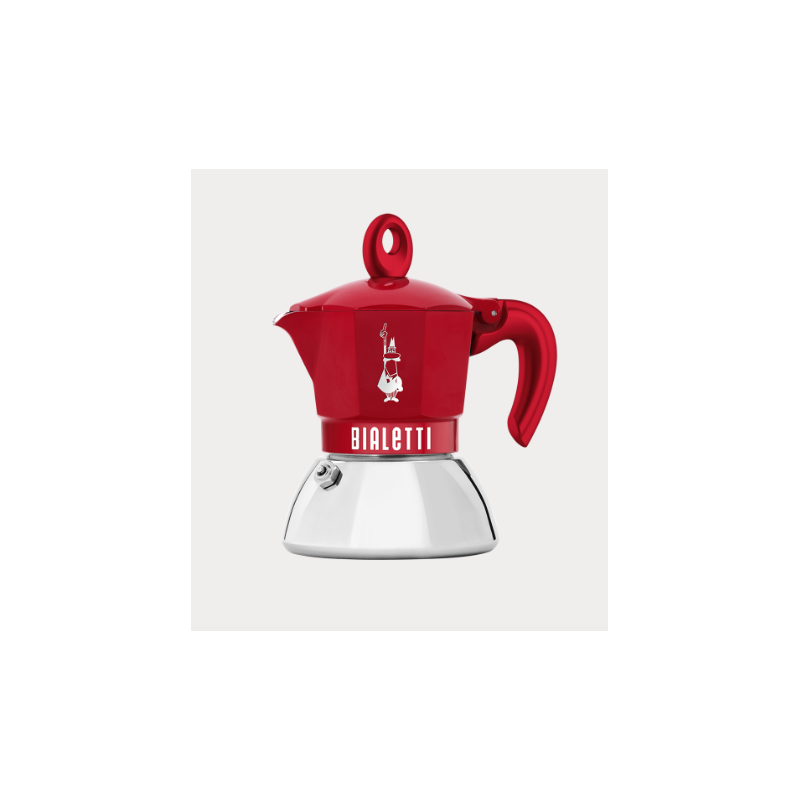Moka induction Bialetti Exclusive rossa