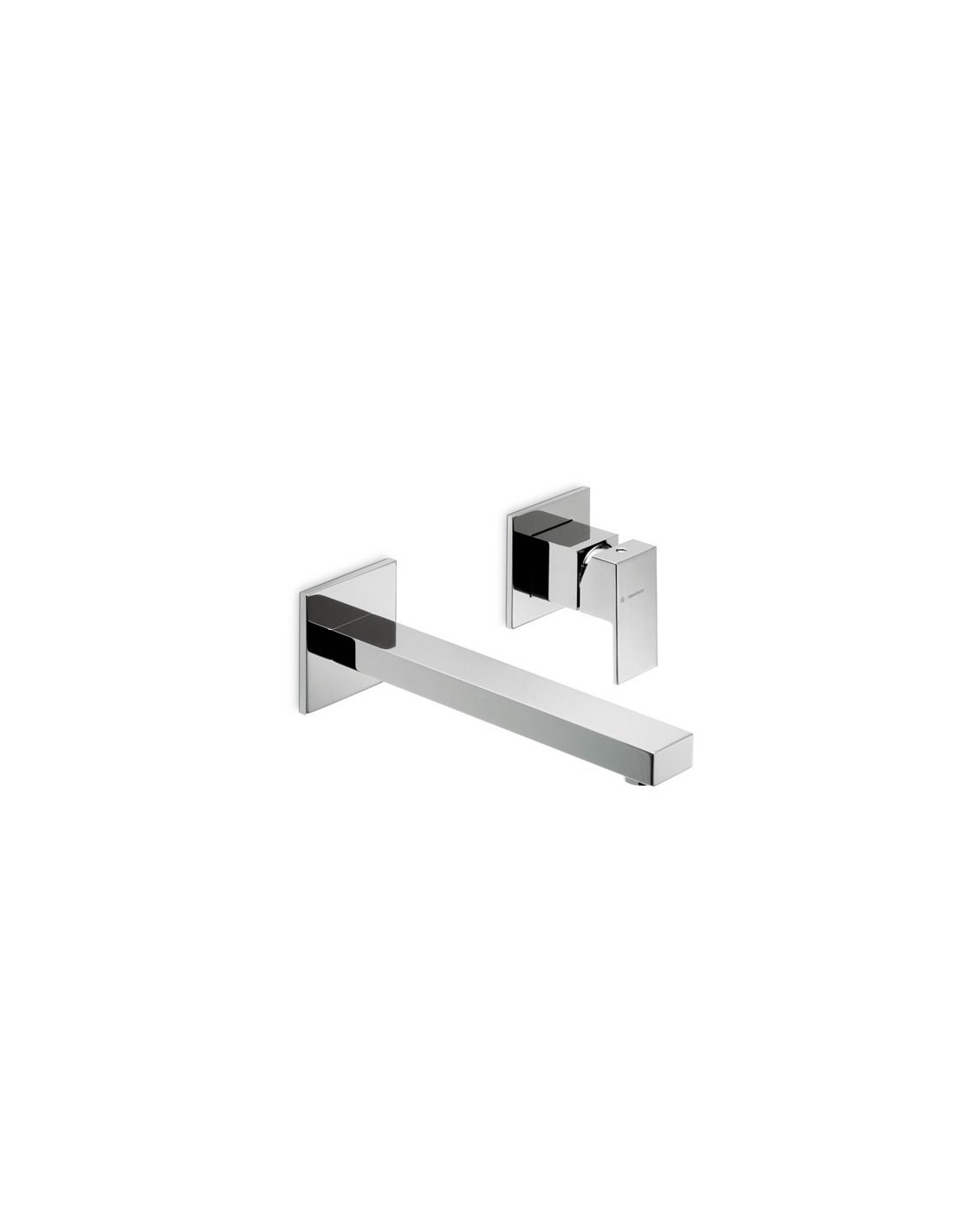 Newform - Ergo q miscelatore a parete per lavabo 66428 E + 27853