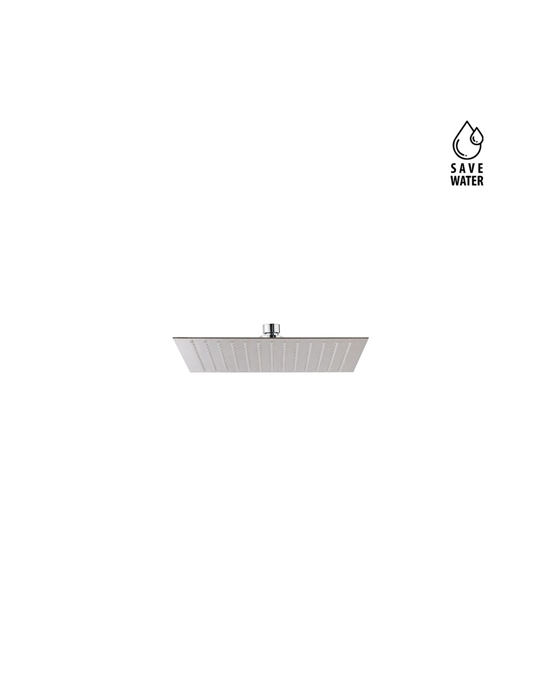 Newform - Soffione quadro 400x400mm - art.26532