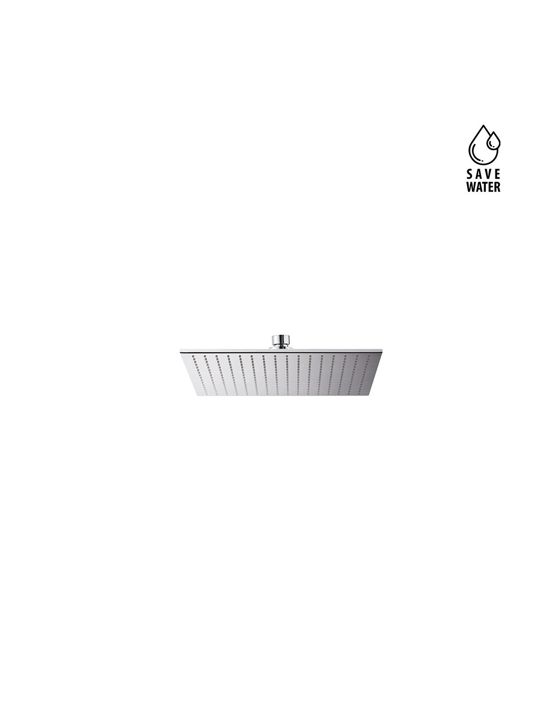 Newform - Soffione quadro 40x40 cm - art.27773