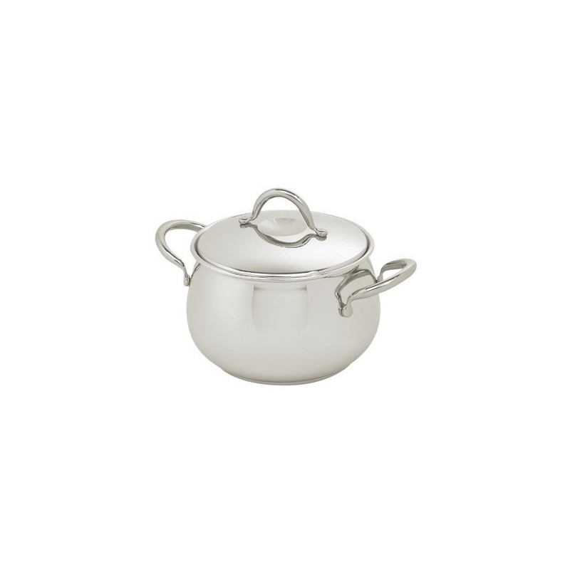 OLYMPIA CASSERUOLA Ø CM 16 IN ACCIAIO INOX SENZA COPERCHIO ZANI SERAFINO